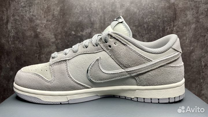 Кроссовки Nike Dunk low Серые Мужские