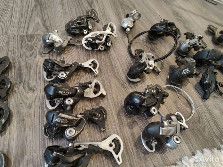 Задние переключатели shimano sram