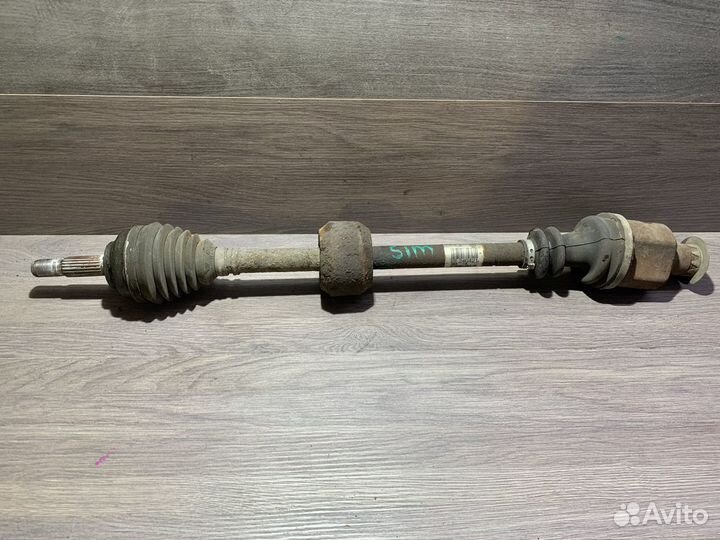 Привод правый Рено Симбол 1 1,4