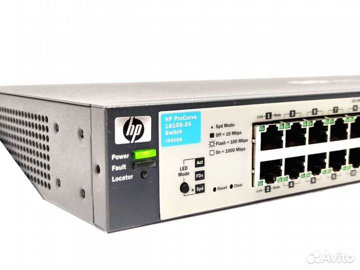 Коммутатор J9450A HP ProCurve 1810G-24