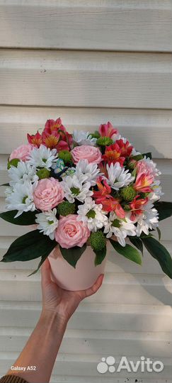 Живые цветы букеты