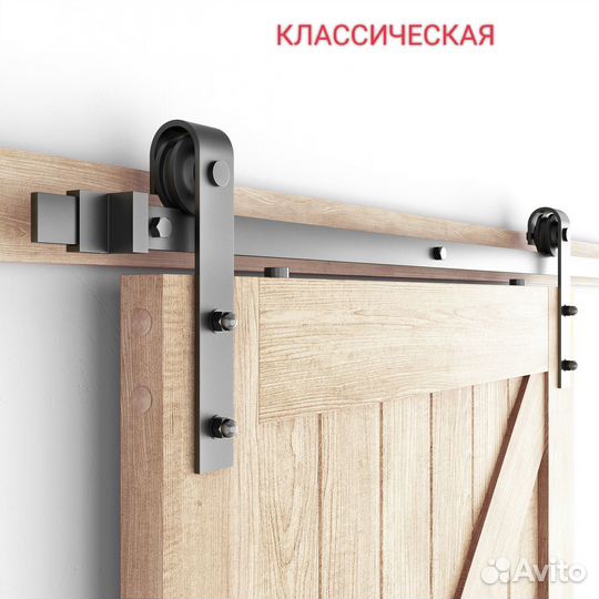 Амбарные системы подвесных дверей