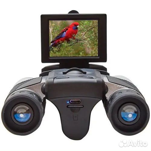 Электронный бинокль с камерой (новый)