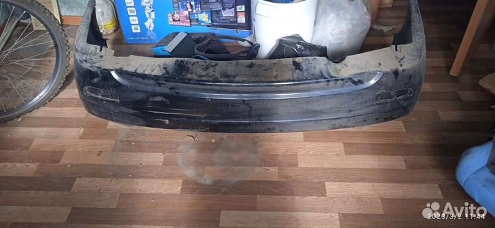 Задний бампер priora 1 хэтчбек