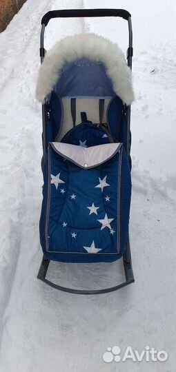 Санки коляска pikate