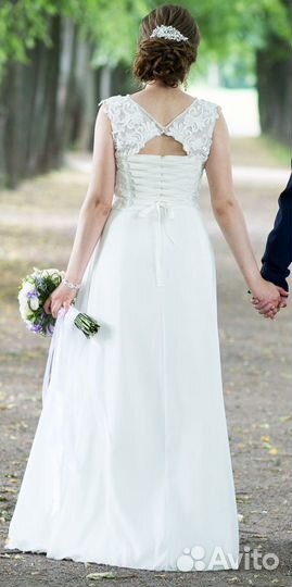 Свадебное платье 46 размер
