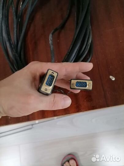 Кабель для монитора VGA 8 метров