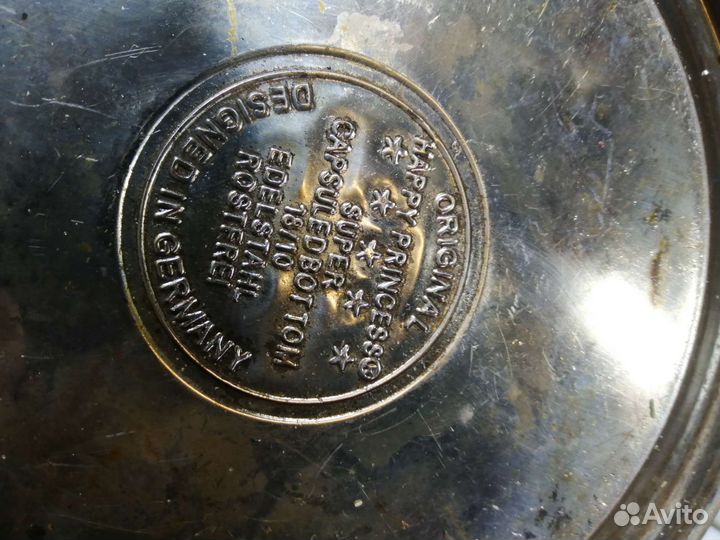 Чайник со свистком, кастрюля нерж