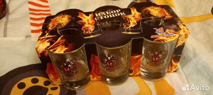 Набор стопок новый