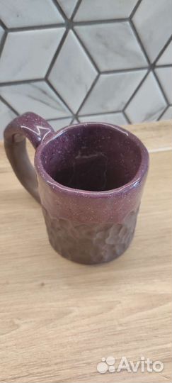 Кружка из грины ручной работы