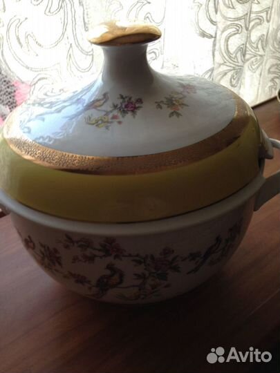 Супница гдр Павлин на ветке