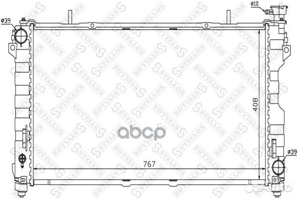 Радиаторы сист.охлажденияstellox 1025284SX Ste