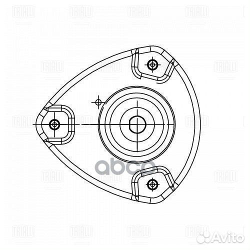 Опора амортизатора для а/м Kia Rio (05) (перед