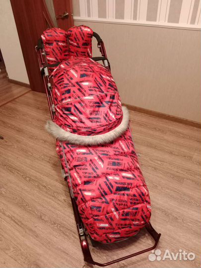 Санки коляска ника 7- 8s