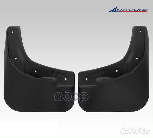 Брызговики передние (ком-кт 2 шт) (полиуретан) VW