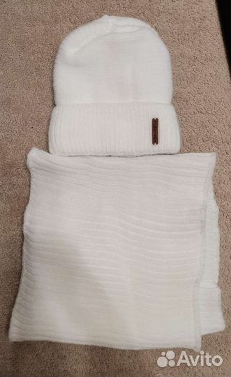 Шапка и снуд женские новые