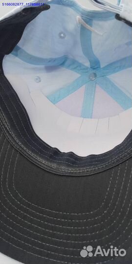 Бейсболки nike бело-голубые (Арт.94043)