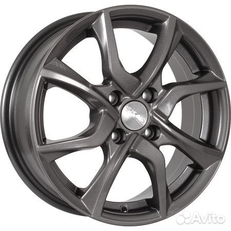 Скад Тулон R15x6 4x100 ET45 CB54.1 Graphite