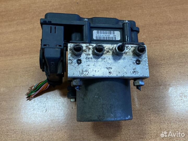 Блок абс на nissan qashqai j10