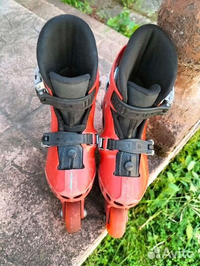 Роликовые коньки детские раздвижные, 25-29 р