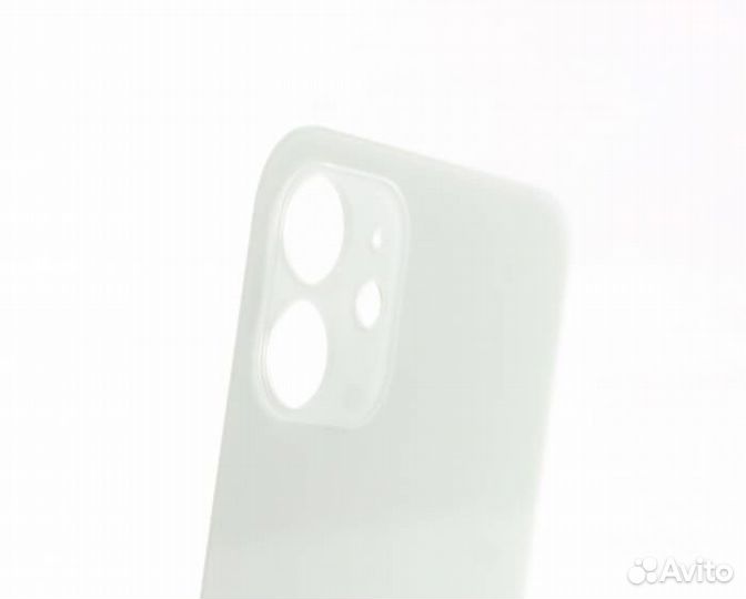 Задняя крышка для iPhone 12 Зеленая (Стеклянная с