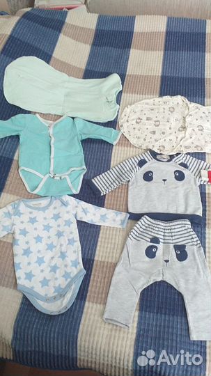 Вещи на мальчика от 0 мес до 1,5 лет
