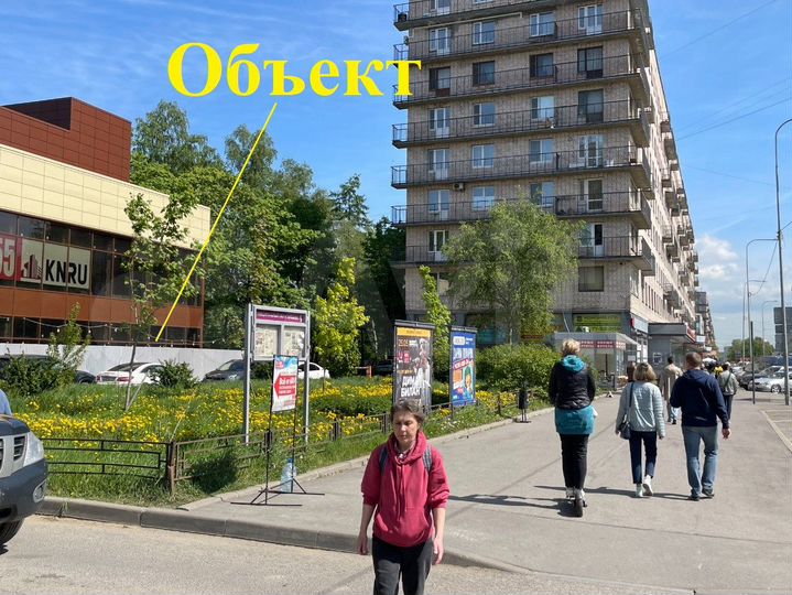 986м² проходное с террасой у м.Ленинский проспект