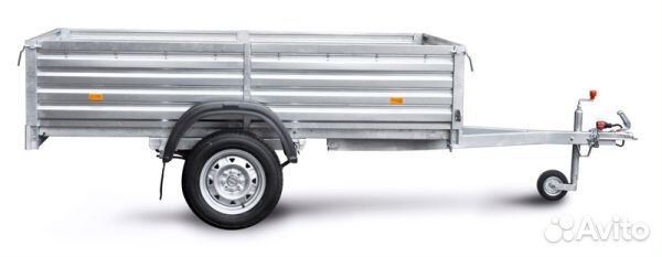 Стойка борта прицепа мзса, передняя левая или зад