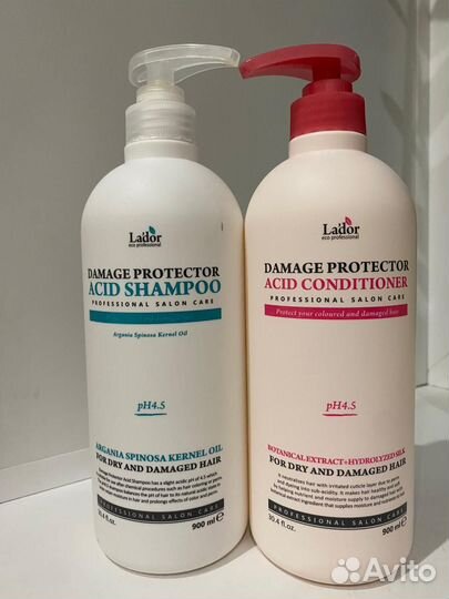 Набор шампунь и бальзам для волос Lador Шампунь