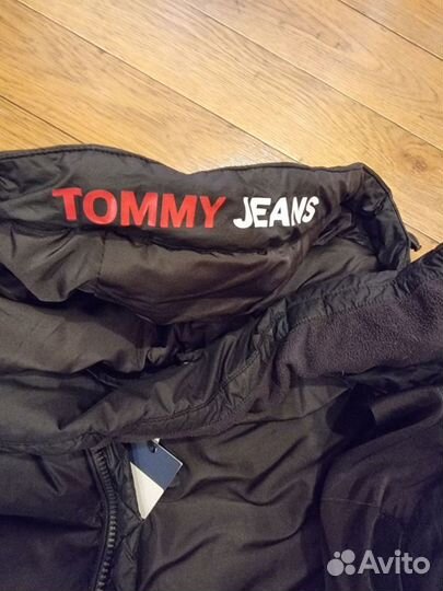 Оригинальный зимний мужской пуховик Tommy Jeans