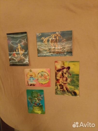 Стерео календарики СССР