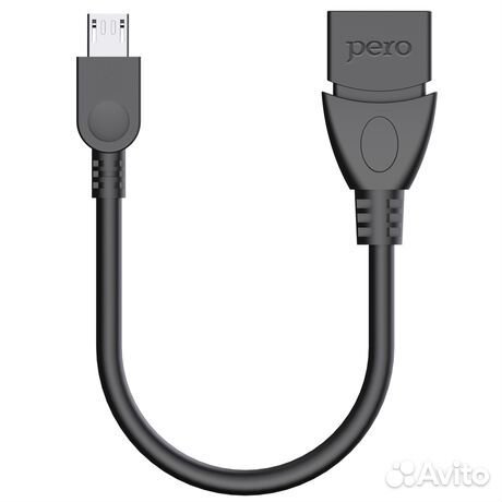 Адаптер pero AD03 OTG micro USB cable TO USB