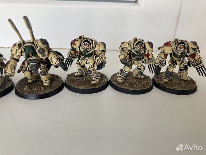 Warhammer 40000 миниатюры Deathwing Terminators