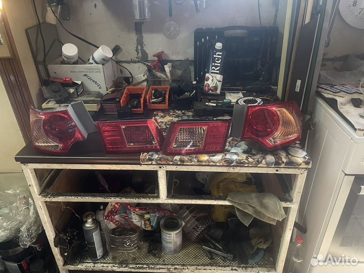 Задние фонари honda accord 8 рестайлинг