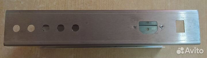 Шасси для лампового усилителя, корпус нержавейка