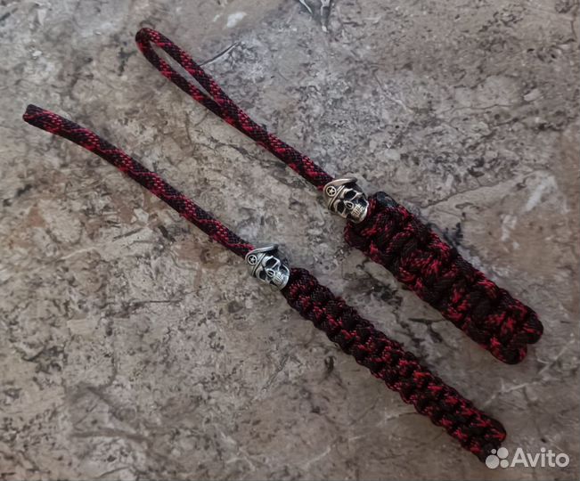 Темляк для ножа с бусиной