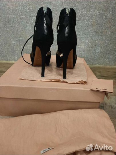 Босоножки Miu Miu Prada