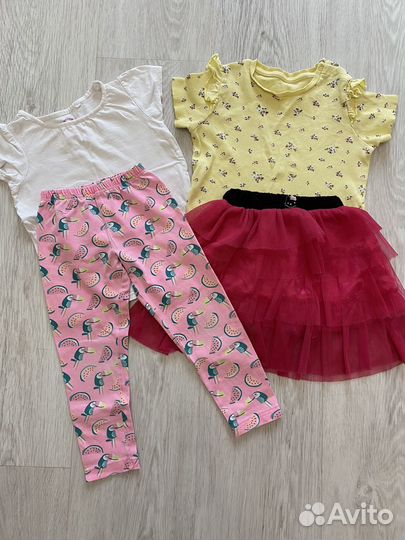 Пакет вещей для девочки 86-92