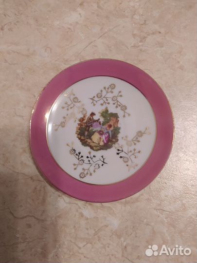 Кофейный сервиз на 5 перс.Чайник завар. и молочник