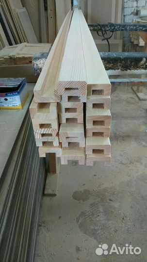 Декоративные рейки массив