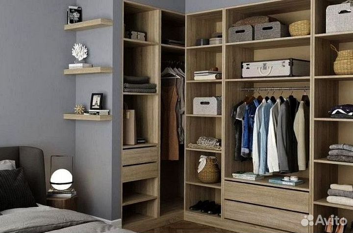 Гардеробная по индивидуальным размерам