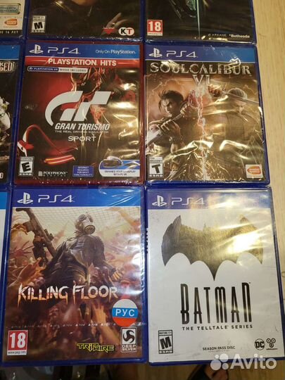 Игры на приставку ps4 новые запечатанные