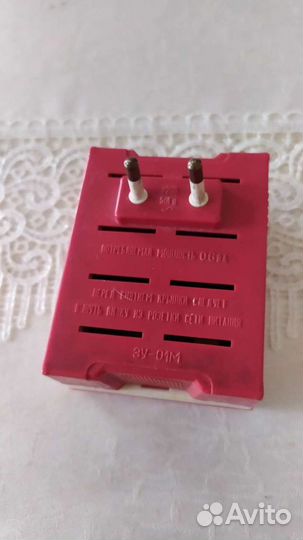 Зарядное устройство СССР. Электроника. зу-01М