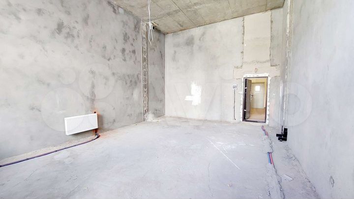 1-к. апартаменты, 50 м², 1/2 эт.