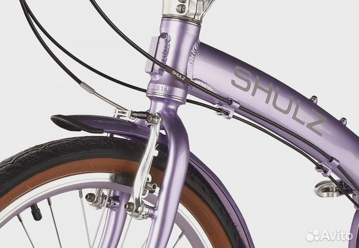 Велосипед складной shulz GOA V 20 violet/фиалк