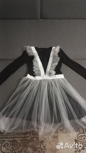 Школьный фартук и платье