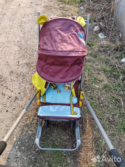 Коляска санки