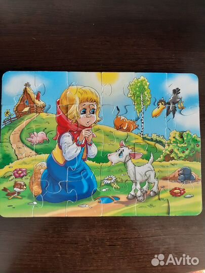 Пазлы детские мягкие