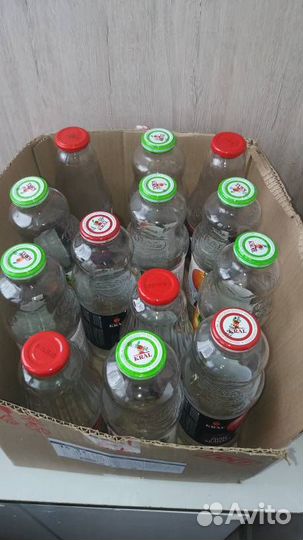 Бутылка стеклянная 1л