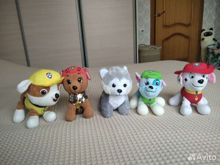 Щенячий патруль мягкие игрушки